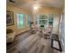 Sunroom features a wall of windows, tile floors, and lots of natural light at 3001 Dewberry Dr., Conway, SC 29527