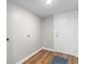 A mud room featuring wood-look floors, a utility sink, and a door at 3519 Cates Bay Hwy., Conway, SC 29527