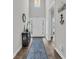 Elegant foyer with soaring ceiling and light, showcasing a stylish decor at 446 Rycola Circle, Surfside Beach, SC 29575