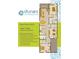Dunes Marketplace unit A floor plan that is a 3 bed, 3 bath, 1,425 hsf unit with an 80 sf porch at 5200 N Kings Hwy. # 3-F, Myrtle Beach, SC 29577