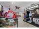 Spacious game room with arcade games like Jurassic Park and Walking Dead offers entertainment at 5308 N Ocean Blvd. # 1202, Myrtle Beach, SC 29577