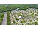This aerial view shows the community with its numerous ponds, trees, and well maintained landscaping at 592 Riverward Dr. # 592, Myrtle Beach, SC 29588
