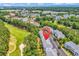 Aerial view of condos with a golf course, illustrating the community's prime location and amenities at 6015 Catalina Dr. # 733, North Myrtle Beach, SC 29582