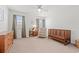 Bedroom featuring neutral decor, plush carpet, and 2 windows with natural light at 625 Heritage Downs Dr., Conway, SC 29526