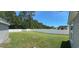 Large back yard, fully fenced with a well-maintained lawn at 753 Bucklin Loop, Myrtle Beach, SC 29579
