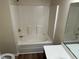 Clean bathroom with tub and shower combo, vanity and new toilet at 753 Bucklin Loop, Myrtle Beach, SC 29579