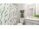 Bright bathroom features a shower, vanity, toilet, and tasteful decorative accents at 768 Choctaw Dr., Conway, SC 29526