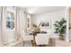 Cozy dining area with natural light, featuring a round table, elegant chairs, and decorative accents at 768 Choctaw Dr., Conway, SC 29526