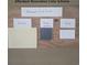 Siding, doors, and trim paint samples for afterdeck renovation color scheme at 806 N Waccamaw Dr. # 304, Garden City Beach, SC 29576