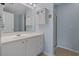 Well-lit bathroom with a spacious vanity, ample storage, and a separate shower at 816 Barn Owl Ct. # 816, Myrtle Beach, SC 29579
