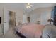 Inviting main bedroom featuring neutral walls, plush carpeting, and ample closet space at 816 Barn Owl Ct. # 816, Myrtle Beach, SC 29579