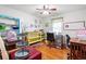 Creative space with sewing and quilting supplies, bright decor, and ample room for crafting and hobbies at 8506 Old Nichols Hwy., Nichols, SC 29581