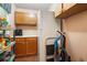 Functional pantry area with built-in cabinets and ample storage space at 8506 Old Nichols Hwy., Nichols, SC 29581