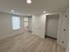 Bedroom with a closet, light walls, and wood flooring at 1022 Holt Rd., Conway, SC 29526