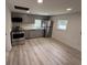 Kitchen featuring stainless appliances, and white tile backsplash at 1022 Holt Rd., Conway, SC 29526