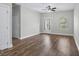 A bright bedroom with modern flooring, natural light, and neutral walls at 104 Browns Hollow Ct., Loris, SC 29569