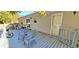 Spacious deck adjacent to the yard, sliding glass door access, ideal for enjoying the outdoors at 1089 Weslin Creek Dr., Myrtle Beach, SC 29588