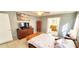 Comfortable bedroom featuring a TV, dresser, and bed at 1089 Weslin Creek Dr., Myrtle Beach, SC 29588