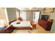Bedroom showcasing a bed, dresser, and wood floors at 1089 Weslin Creek Dr., Myrtle Beach, SC 29588