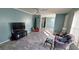 An inviting living room features a neutral color palette, providing a cozy and comfortable living space at 1089 Weslin Creek Dr., Myrtle Beach, SC 29588