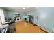 Bright living room with fireplace and ceiling fan at 1089 Weslin Creek Dr., Myrtle Beach, SC 29588