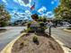 Welcoming entrance to Arrowhead Pointe with attractive landscaping and clear signage at 1101 Peace Pipe Pl. # 104, Myrtle Beach, SC 29579