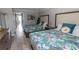 Bright bedroom with two beds, lamps, and stylish decor at 1105 S Ocean Blvd. # 932, Myrtle Beach, SC 29577