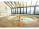 Indoor hot tubs, great for relaxing at 1105 S Ocean Blvd. # 932, Myrtle Beach, SC 29577