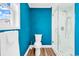 Updated bathroom with a walk-in shower with designer tile, modern fixtures, and ample space for comfort and convenience at 1119 S Ocean Blvd. # 8, Surfside Beach, SC 29575
