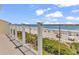 Fantastic deck view showcases the beach and gorgeous ocean at 1119 S Ocean Blvd. # 8, Surfside Beach, SC 29575