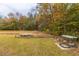 View of the backyard garden area with room for planting and space for outdoor activities at 1200 Bergen Dr., Loris, SC 29569