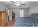 The main bedroom features a walk-in closet and ensuite bathroom at 1200 Bergen Dr., Loris, SC 29569