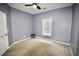Cozy bedroom featuring a ceiling fan and a window with blinds at 126 Clovis Circle, Myrtle Beach, SC 29579