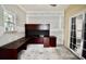 Unfinished office area with natural light from a window and glass paneled exterior door at 126 Clovis Circle, Myrtle Beach, SC 29579