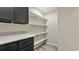 Bright pantry showcasing ample shelving for organized storage, offering a practical solution for kitchen essentials at 1325 Rabbit Ln., Conway, SC 29526
