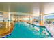 Indoor pool provides a tranquil swimming experience for residents and guests alike, adjacent to outdoor access at 161 Sea Watch Dr. # 601, Myrtle Beach, SC 29572