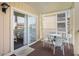 Inviting balcony area with outdoor seating, perfect for relaxation and enjoying the views at 1900 Duffy St. # L4, North Myrtle Beach, SC 29582