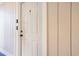 Entryway door with modern electronic lock at 1900 Duffy St. # L4, North Myrtle Beach, SC 29582