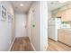 Bright entryway leads to a spacious kitchen, creating an inviting atmosphere at 1900 Duffy St. # L4, North Myrtle Beach, SC 29582