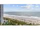 Picturesque ocean view from this property, ideal for beach lovers and relaxation at 2001 S Ocean Blvd. # 815, Myrtle Beach, SC 29577