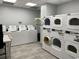 Convenient laundry room with multiple washers and dryers for easy chores at 2001 S Ocean Blvd. # 815, Myrtle Beach, SC 29577