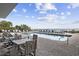 Outdoor pool with patio seating area, offering a relaxing space near the ocean with lounge chairs at 2001 S Ocean Blvd. # 815, Myrtle Beach, SC 29577