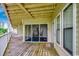 Enjoy outdoor living on this expansive private balcony, perfect for relaxing and entertaining at 211 N Hillside Dr. # 204, North Myrtle Beach, SC 29582