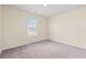 This bedroom features plush carpeting, neutral walls and a window that provides an abundance of natural light at 211 Pine Forest Dr., Conway, SC 29526
