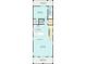 Floor plan of a home showcasing a living room, kitchen, bedrooms, bathrooms, and covered porches at 211B 15Th Ave. S, Surfside Beach, SC 29575