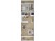 Floor plan featuring bedrooms with bathrooms, a dining area, a kitchen, and a living area at 211B 15Th Ave. S, Surfside Beach, SC 29575