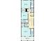 Floor plan featuring bedrooms, bathrooms, laundry, and an elevator at 211B 15Th Ave. S, Surfside Beach, SC 29575