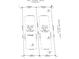 Survey of land including dimensions and references at 211B 15Th Ave. S, Surfside Beach, SC 29575