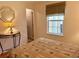 Bedroom with a side table and a window with a dark roller shade at 216 Walden Lake Rd., Conway, SC 29526