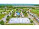 Aerial view showcasing the hockey rink near the ball fields, ponds, and other sports complexes at 2653 Orion Loop, Myrtle Beach, SC 29577